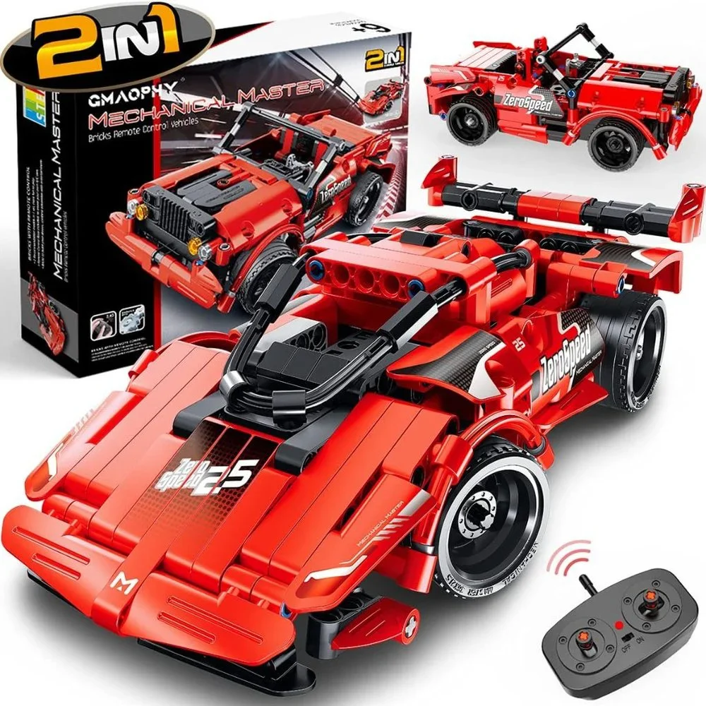 Toy Building Toys Gifts for Age 5, 6, 7,‎ 8, 9, 10, 11, 12 Years  2 in 1 Toy